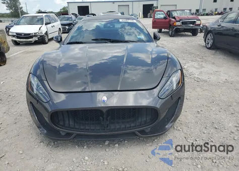 2016 Maserati Granturismo S из США, поврежденный, VIN ZAM45VLAXG0181392
